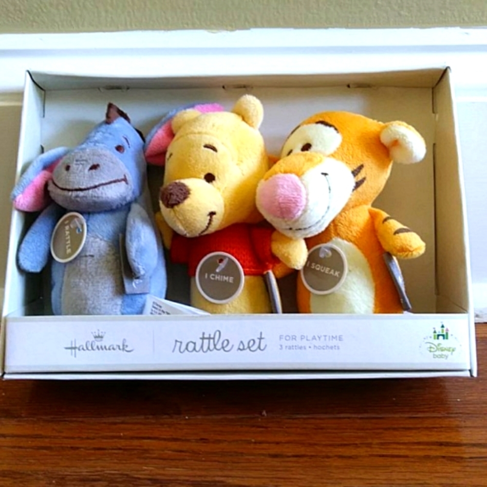 Winnie the Pooh rattle set